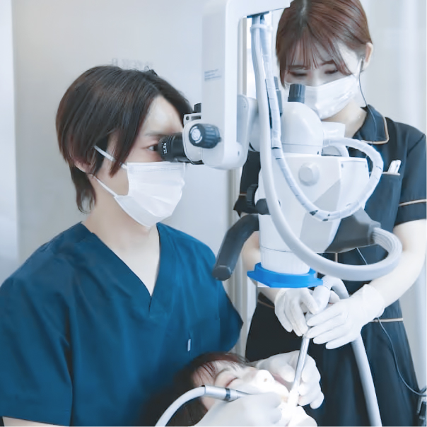 歯科治療の様子